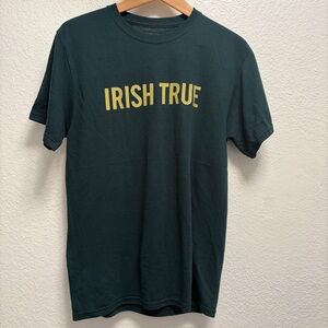 Tullamore Irish True short sleeve T-shirt Men’s Size Medium Green Jerzees Tee